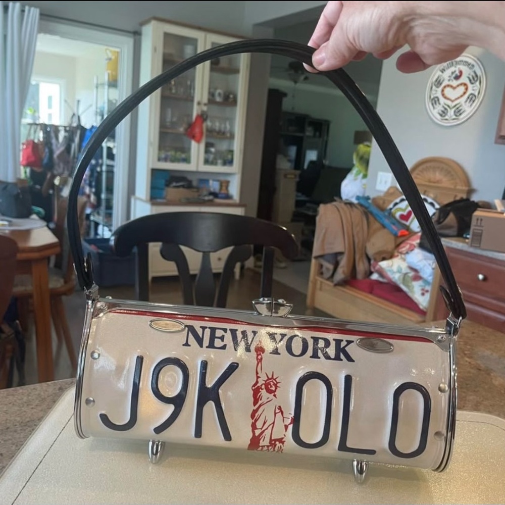 Little Earth License Plate Purse